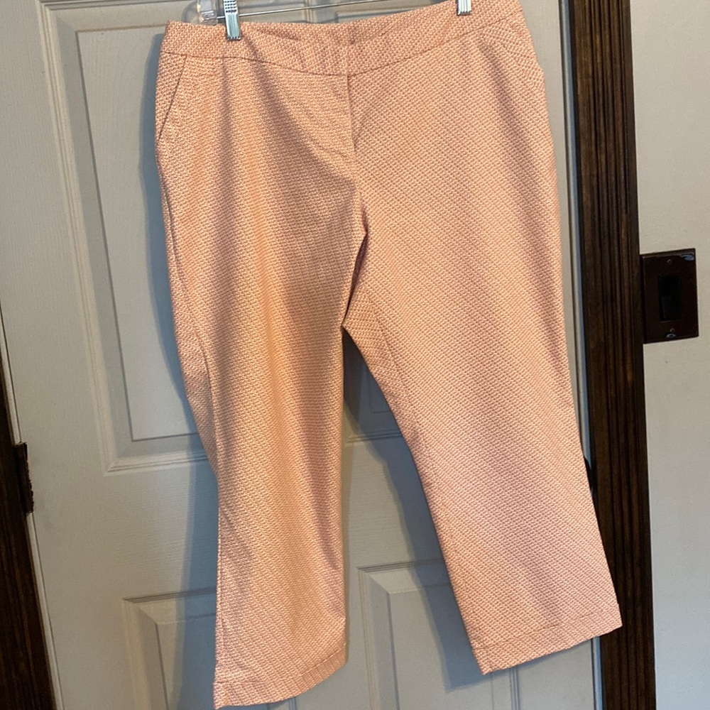 Printed ankle pants, Lane Bryant sz 14